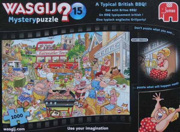 Wasgij?Mystery#15: Een echt Britse BBQ!