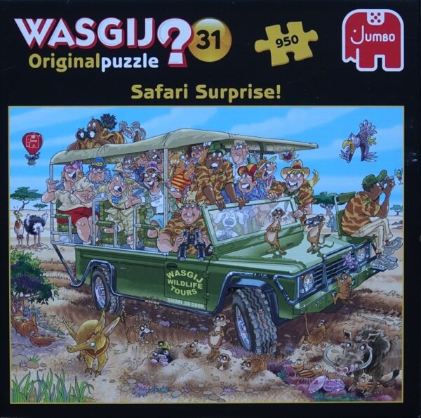 Wasgij?Original#31: Safari Surprise!